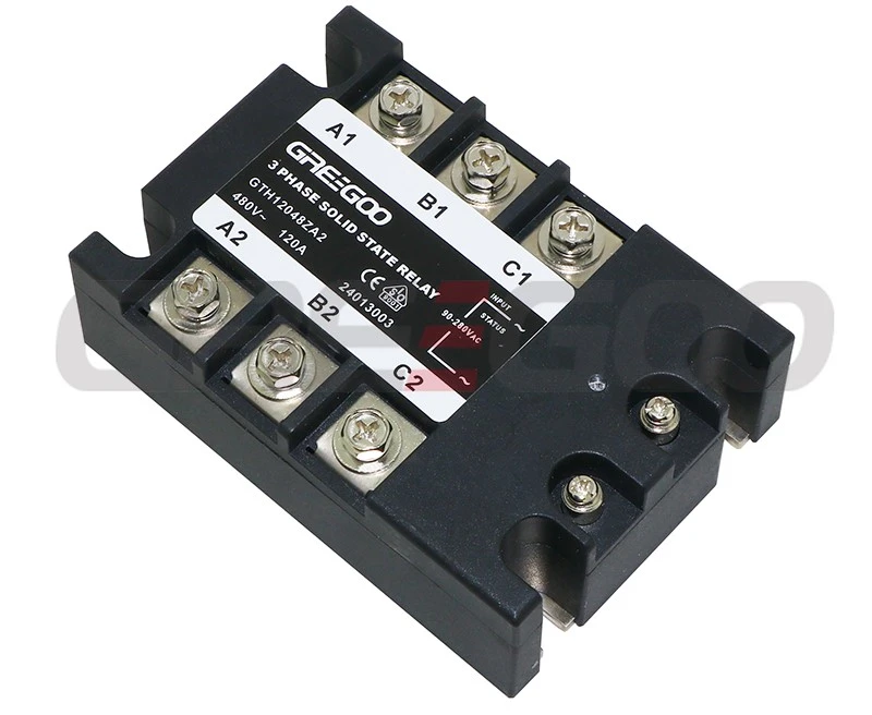 Greegoo GTH12048ZA2 3 Faz Solid State Röle 120A 480VAC