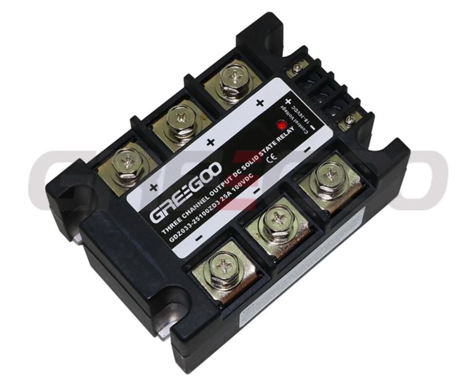 Greegoo GZD033-25100ZD3 Üç Kanal Çıkışlı DC Katı Hal Rölesi