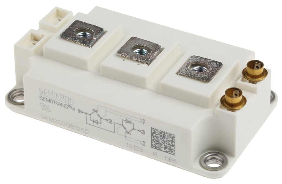 Semikron SKM200GB125D 1200V 200A IGBT Güç Modülü