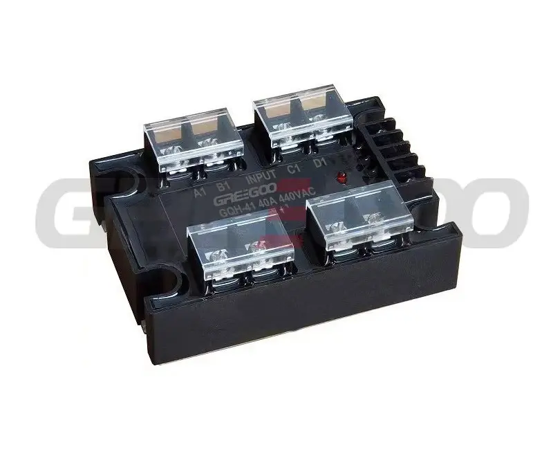Greegoo GZ042KB-801200D2 80120A DC-DC 4 Çıkışlı (2NO+2NC) Katı Hal Rölesi 0V (18-36V Kontrol)