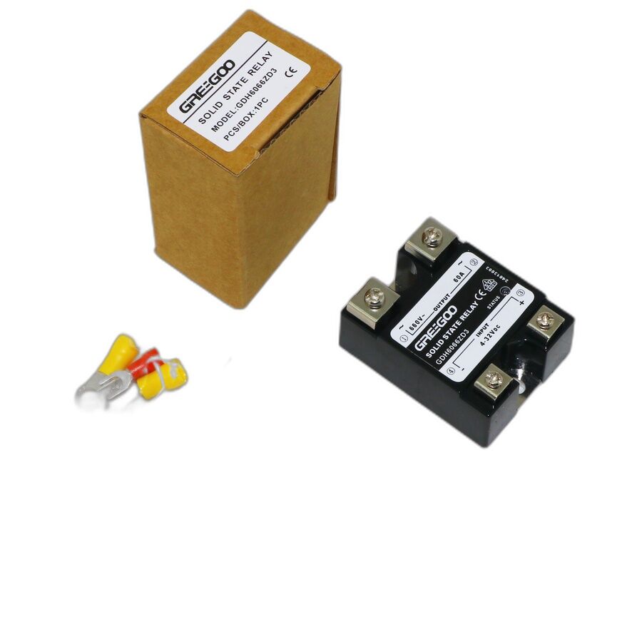 Greegoo GDH 60A 660VAC Sıfır Geçişli (Zero-Cross) SSR - 3-32VDC Kontrol