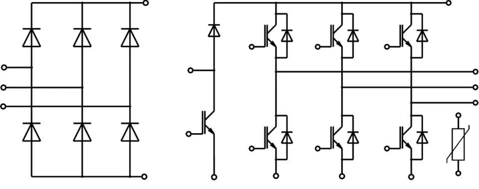 Semikron SK 15 DGDL 12T4 ET IGBT Güç Modülü 1200V 15A