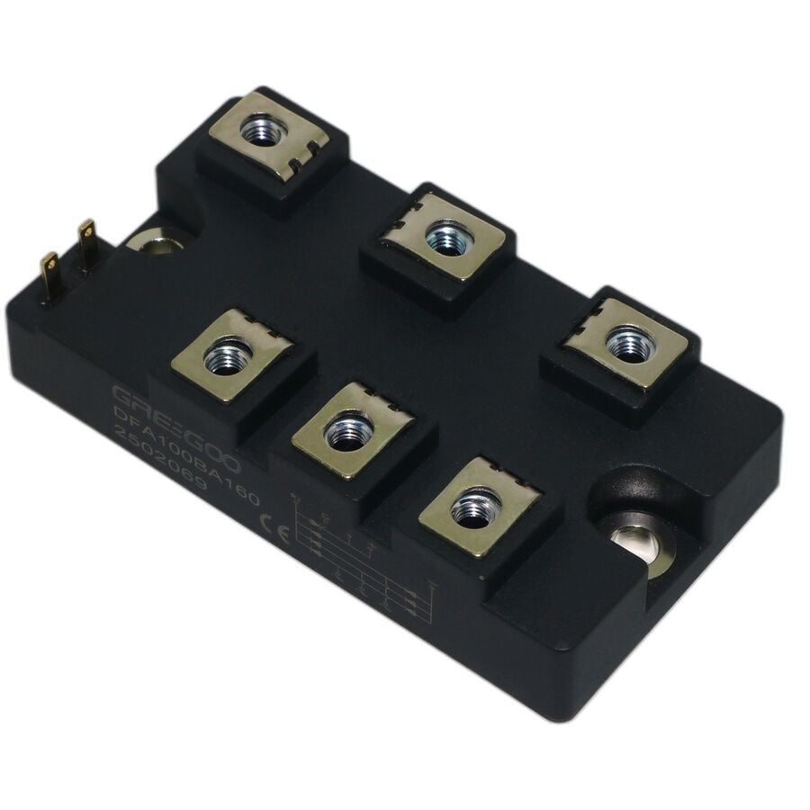 Greegoo DFA100BA160 Dahili Tristörlü 3 Fazlı Diyot Köprüsü