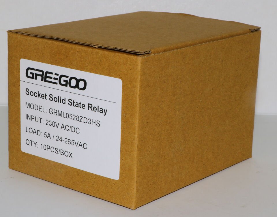 GRML0528ZD3HS Entegre Katı Hal Röleli Priz