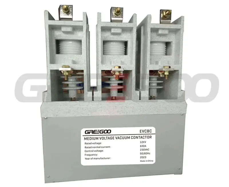 Greegoo EVC8-C-250A/12KV 250A 12kV Üç Fazlı Orta Gerilim Vakum Kontaktörü