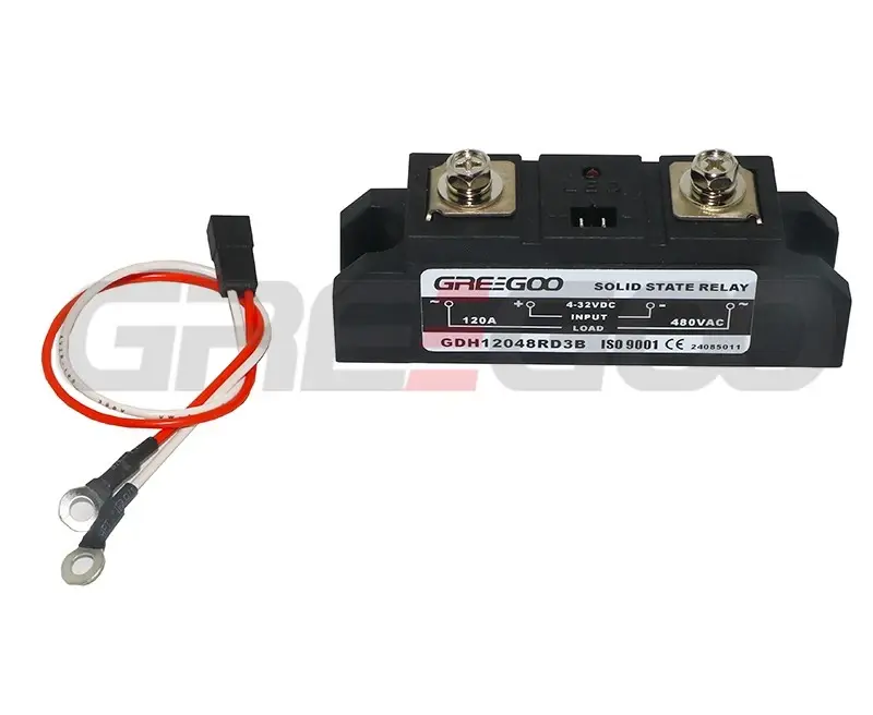 Greegoo GDH 80A 480VAC Sıfır Geçişli (Zero-Cross) SSR (B Tip) - 4-32VDC Kontrol