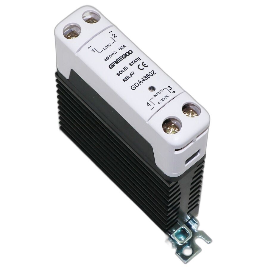 Greegoo GDA4860Z Entegre Soğutuculu DIN Ray Katı Hal Rölesi