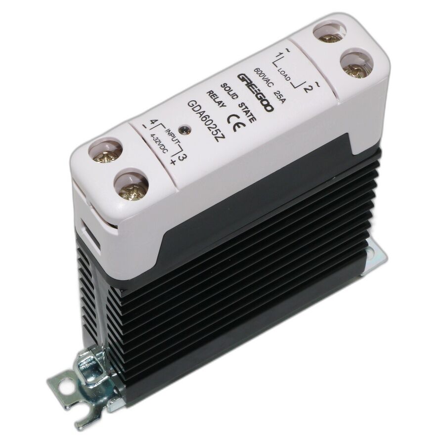 Greegoo GDA6025Z Entegre Soğutuculu DIN Ray Katı Hal Rölesi