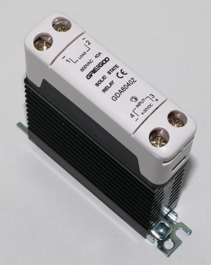 Greegoo GDA6040Z Entegre Soğutuculu DIN Ray Katı Hal Rölesi