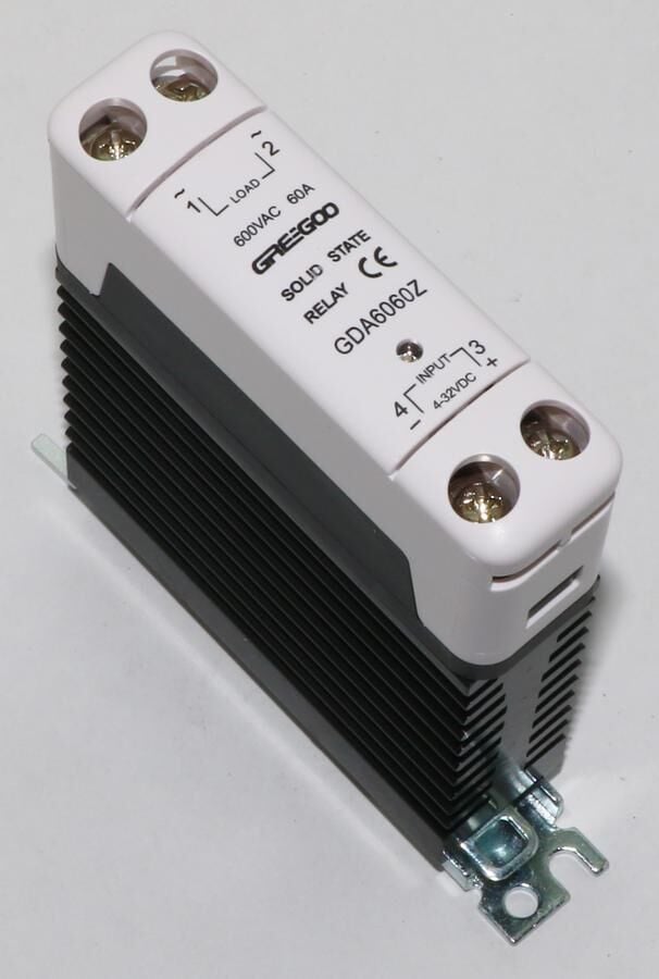 Greegoo GDA6060Z Entegre Soğutuculu DIN Ray Katı Hal Rölesi