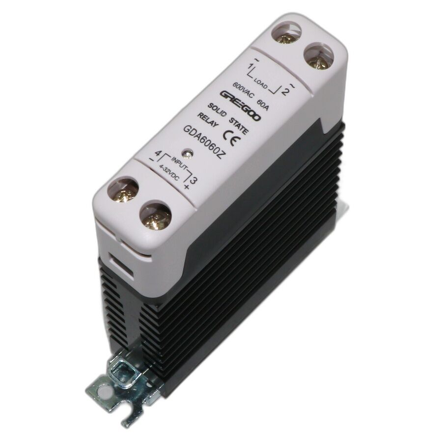 Greegoo GDA6060Z Entegre Soğutuculu DIN Ray Katı Hal Rölesi