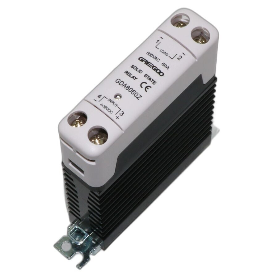 Greegoo GDA6060Z Entegre Soğutuculu DIN Ray Katı Hal Rölesi