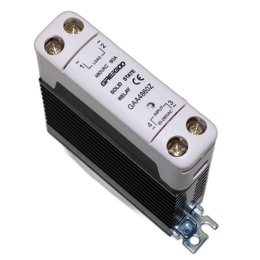 Greegoo GAA4860Z Entegre Soğutuculu DIN Ray Katı Hal Rölesi